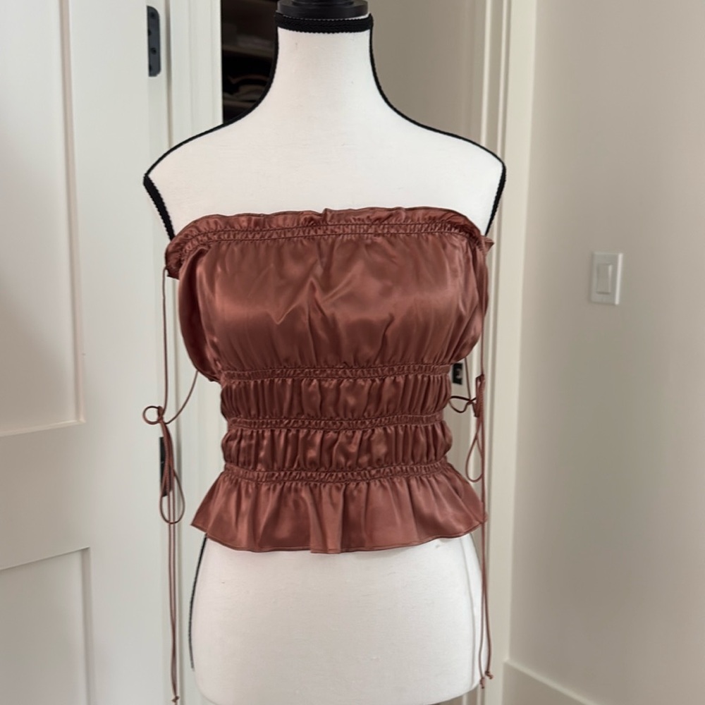 Reformation Silk Top Size S
